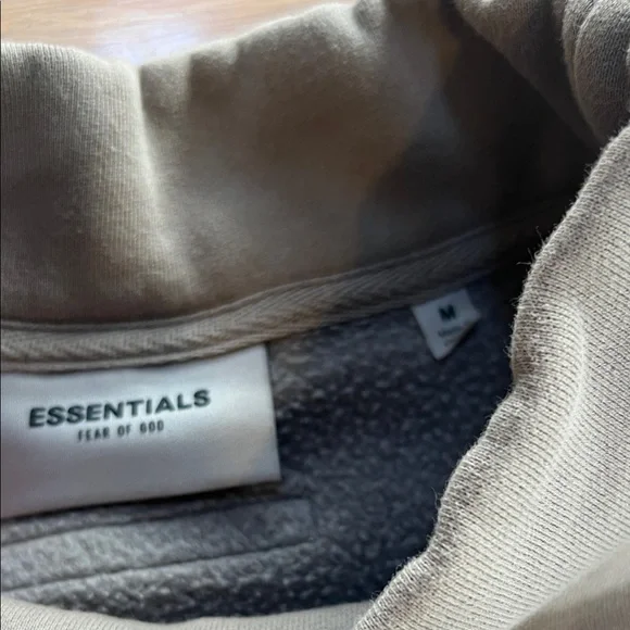 Fear of God Essentials Heather Gray Top - Picture 4 of 7
